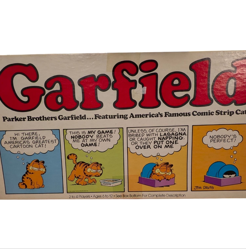 Vintage Garfield Board Game